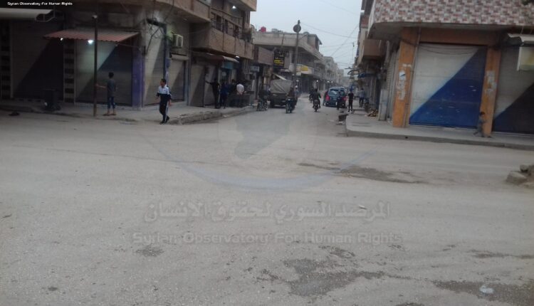 عدسة المرصد السوري ترصد مدينة الدرباسية ضمن مناطق “الإدارة الذاتية” بريف الحسكة