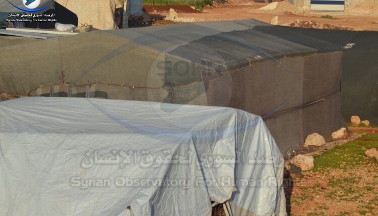 مخيم المشتل شرقي مدينة سرمدا بريف إدلب (13)