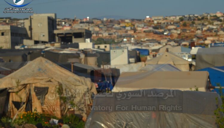 مخيم المشتل شرقي مدينة سرمدا بريف إدلب (17)