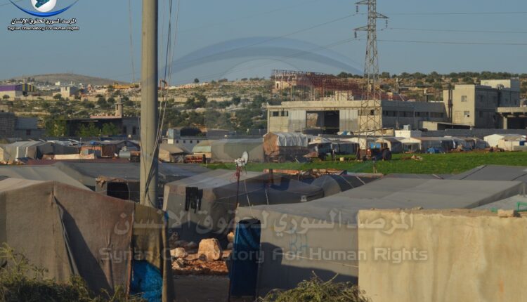 مخيم المشتل شرقي مدينة سرمدا بريف إدلب (4)