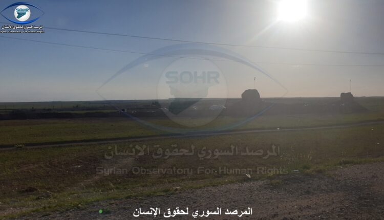 نقطة عسكرية للنظام السوري بريف عين عيسى على طريق الدولي m4 شمالي الرقة (3)