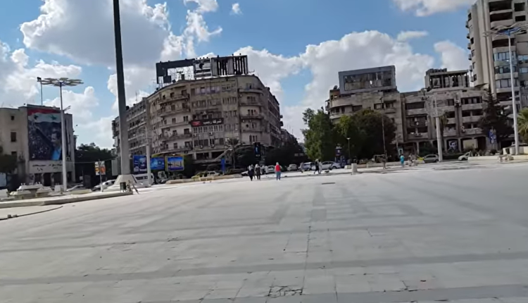 ساحة سعد الله الجابري بمدينة حلب