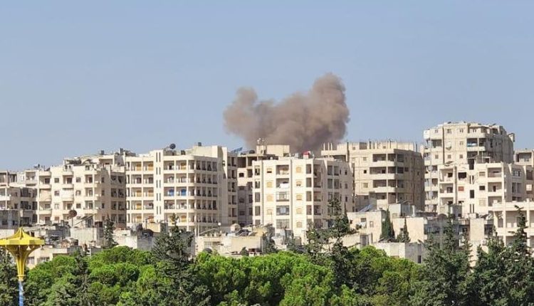 غارات روسية تستهدف منطقة ادلب