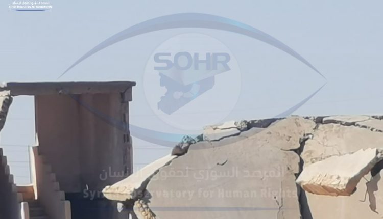 آثار قصف القوات التركية والفصائل الموالية لها على ريف تل أبيض (4)