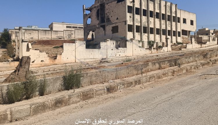 الأحياء السكنية داخل مدينة الرستن شمالي حمص12