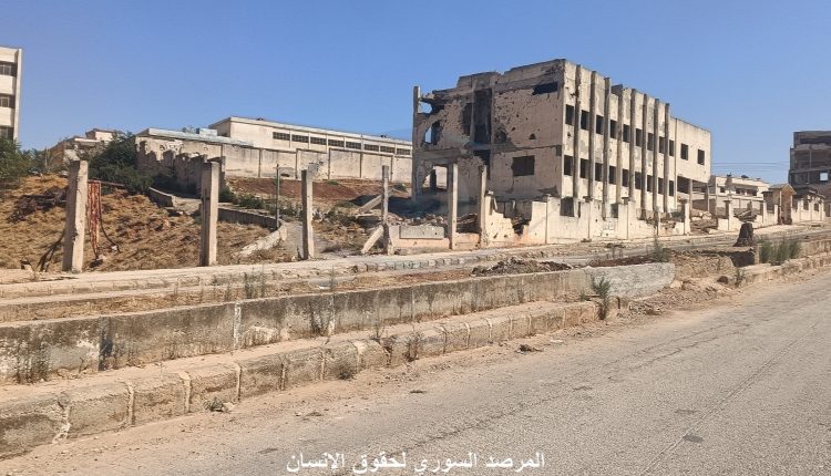 الأحياء السكنية داخل مدينة الرستن شمالي حمص13