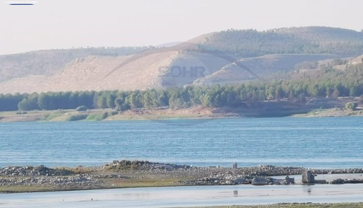 انحسار مياه نهر الفرات لمستويات قياسية في مجراه ضمن مناطق شمال وشرق سوريا6