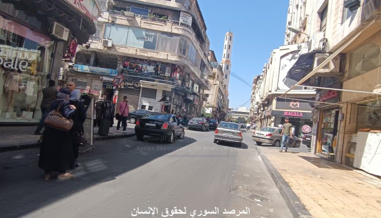 شارع الدبلان بمدينة حمص وسط سورية3