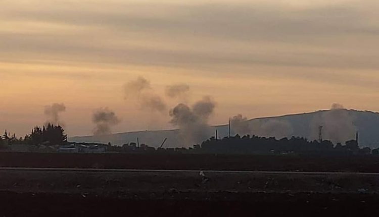 قصف يستهدف القاعدة التركية في محيط اعزاز