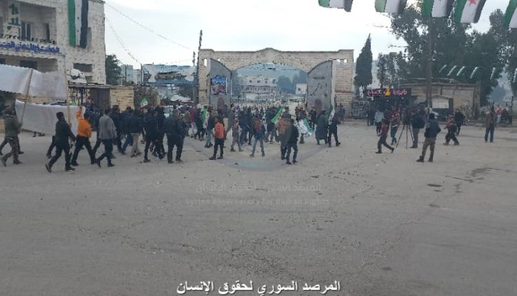 أهالي جسر الشغور والقرى المحيطة يرفضون المصالحة مع النظام السوري8