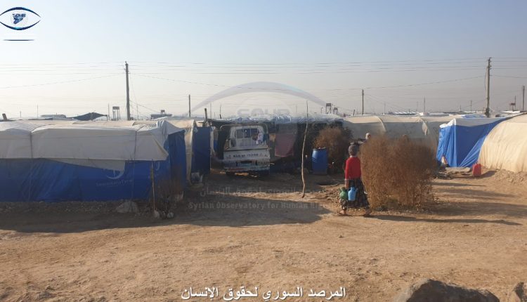أوضاع مأساوية يعيشها مهجرين بفعل عملية نبع السلام في مخيم واشو كاني بريف الحسكة1