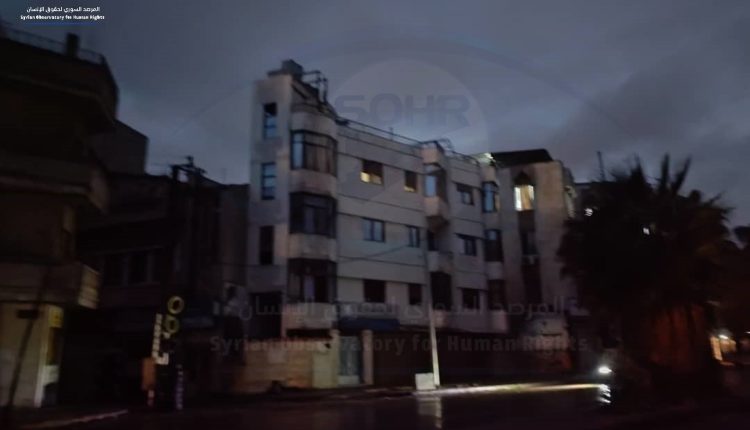 الظلام في مركز مدينة حمص بسبب انقطاع التيار الكهربائي (5)