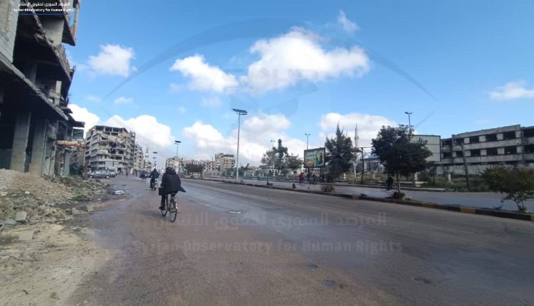 شارع فارس خوري وسط مدينة حمص (4)