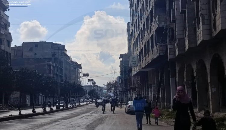 شارع فارس خوري وسط مدينة حمص (6)