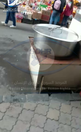عدسة المرصد السوري لحقوق الإنسان تتجول في سوق التنابل في شارع الشعلان بالعاصمة دمشق