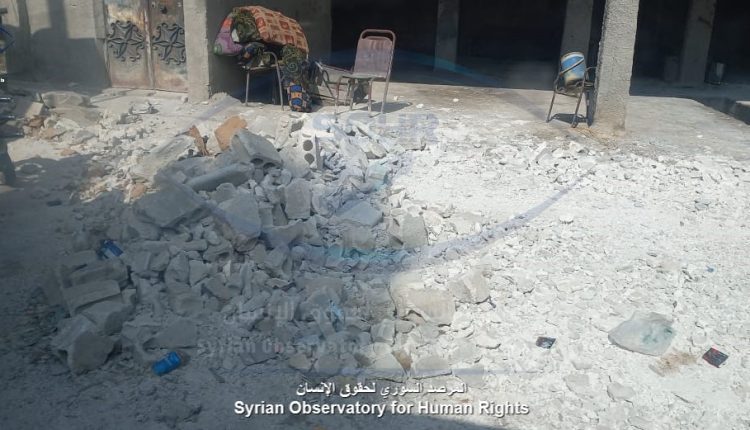 الدمار في الأبنية السكنية جراء الزلزال في بلدة الملند بريف جسر الشغور غربي إدلب (14)