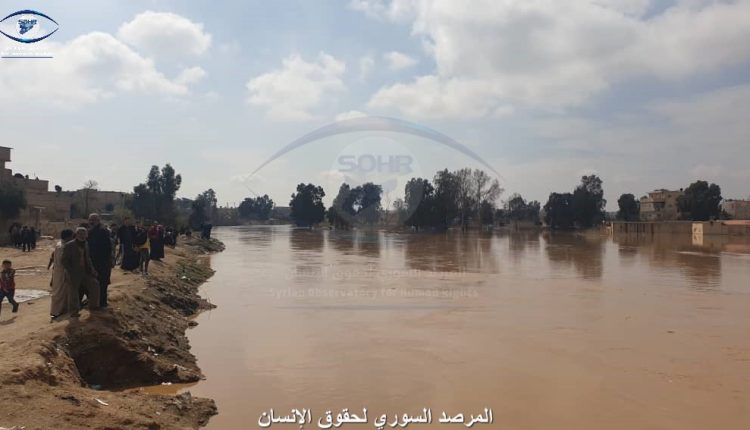 ارتفاع منسوب مياه نهر الخابور7