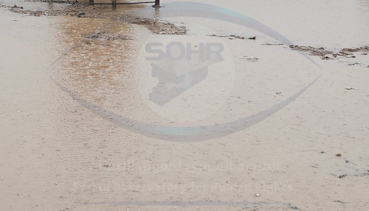 تضرر مخيم أبو خشب بريف دير الزور نتيجة الهطولات المطرية الغزيرة (4)